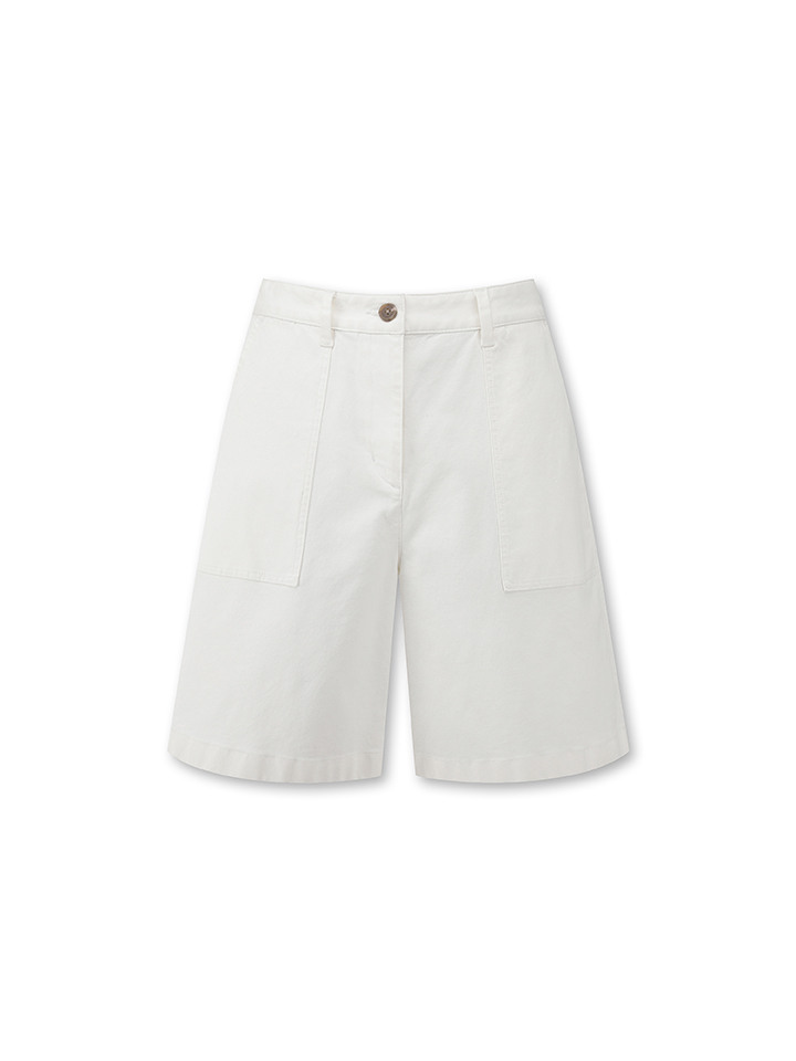 여성) 코튼 치노 쇼츠