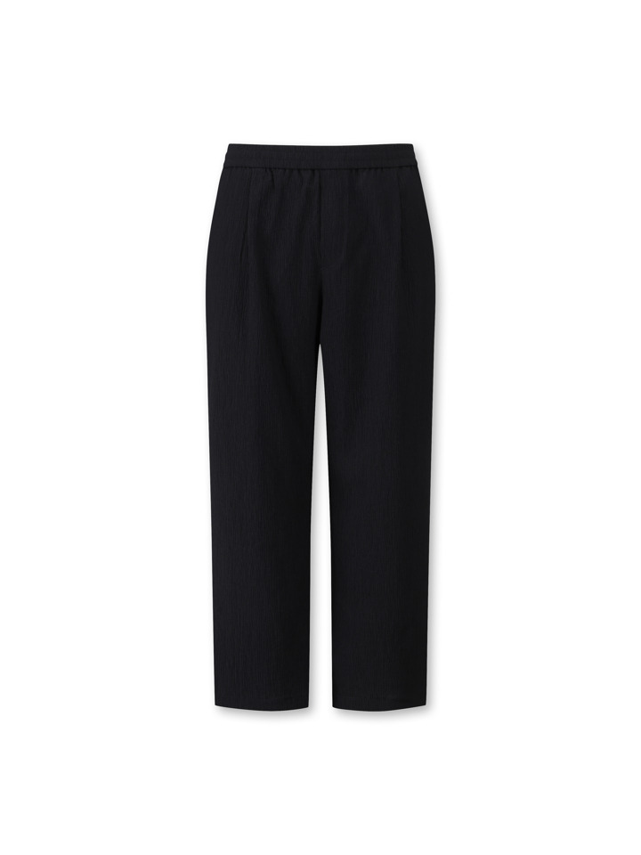 남성) 크링클 와이드 밴딩 팬츠