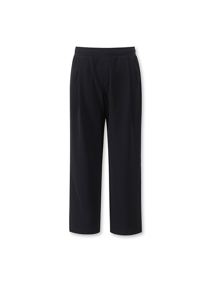 남성) 크레이프 원 턱 테이퍼드 팬츠