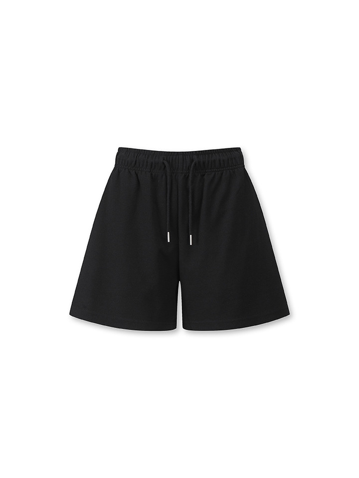 여성) 쿨에어코튼 더블니트 스웨트쇼츠