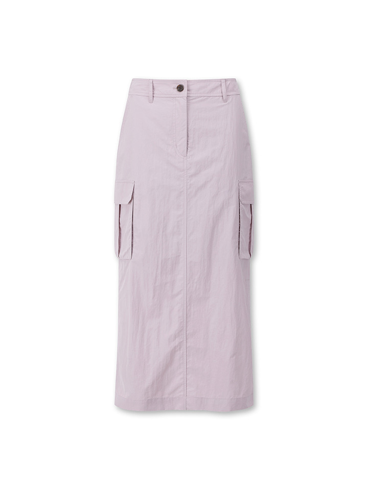 여성) 나일론 파라슈트 스커트