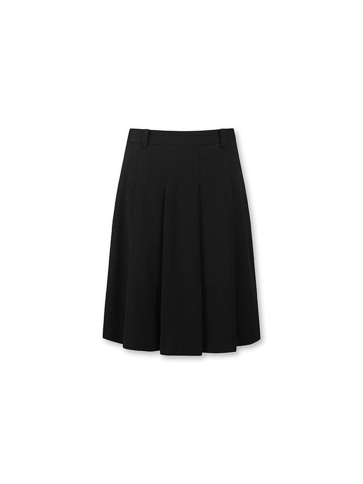 여성) 플리츠 미디 스커트