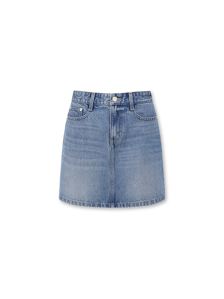 여성) 데님 미니 스커트