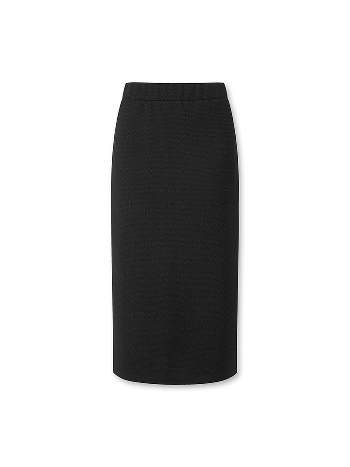 여성) 텍스처드 H라인 스커트