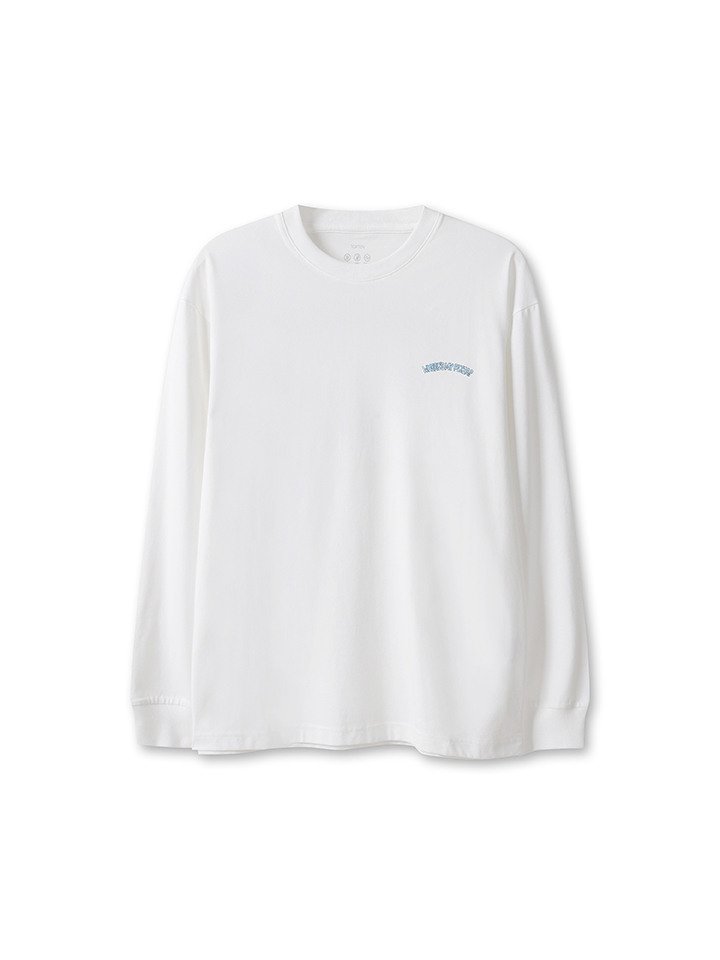 남성) 쿨에어코튼 그래픽 긴팔 티