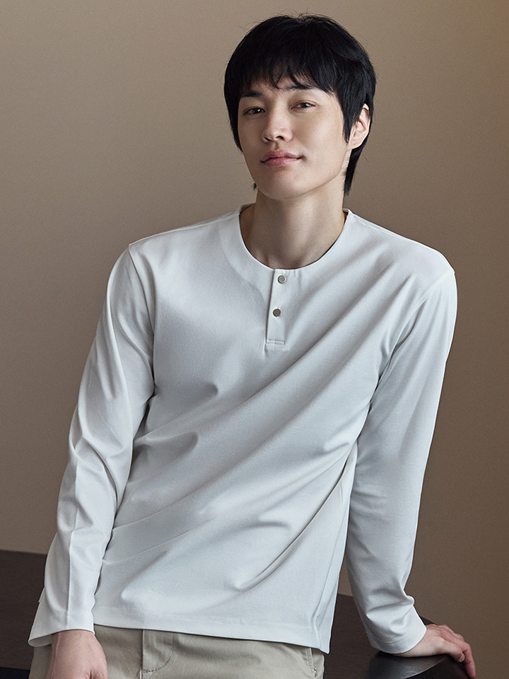 남성) 폰테 헨리넥 긴팔 티