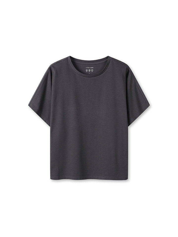 여성) 쿨에어 SILKY 돌먼 반팔 티