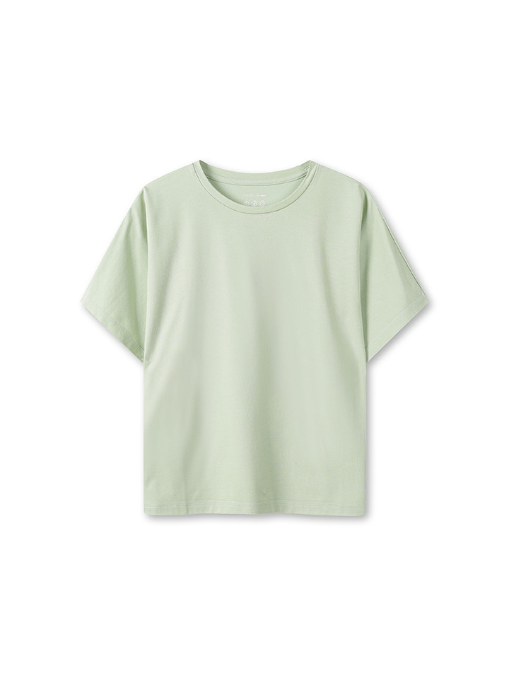 여성) 쿨에어 SILKY 돌먼 반팔 티