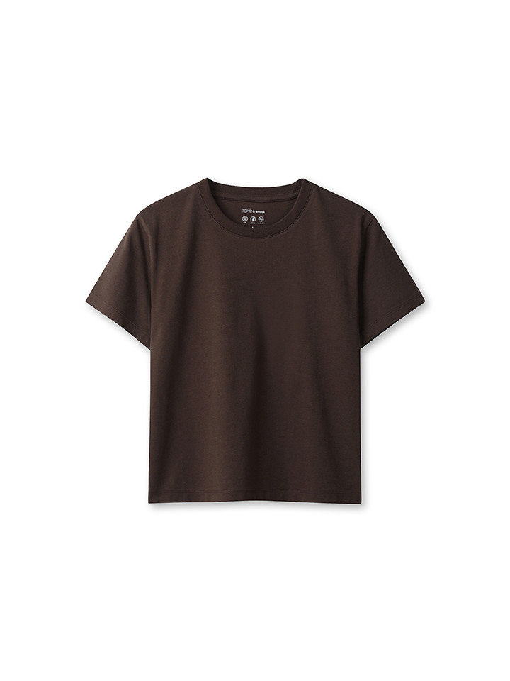 여성) 쿨에어 코튼 크루넥 반팔 티