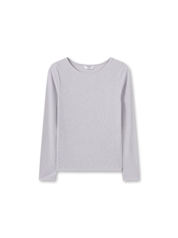 여성) 시어 립 긴팔 티