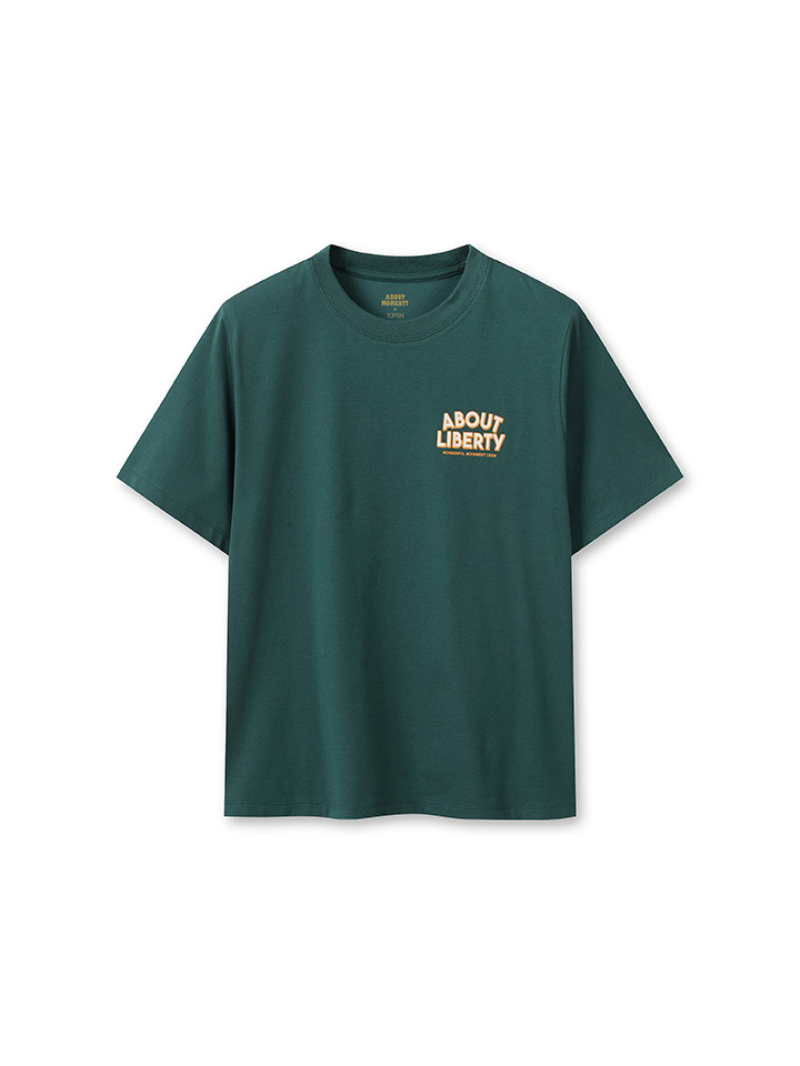 여성) 쿨에어 코튼 어바웃 모먼트 콜라보 티셔츠 (빛을 되찾다, 광복 80th)