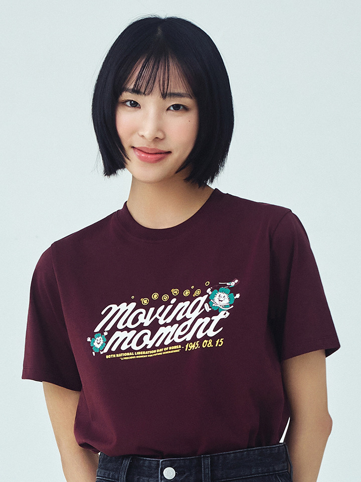 여성) 쿨에어 코튼 어바웃 모먼트 콜라보 티셔츠 (빛을 되찾다, 광복 80th)