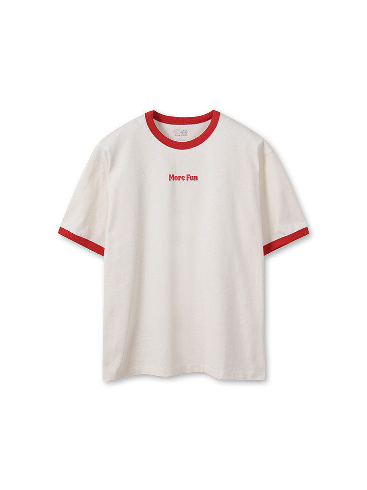 공용) 코튼 콜라보 반팔 티 (피너츠)