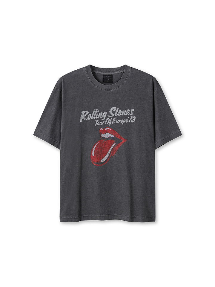 공용) 뮤직 콜라보 반팔 티 (롤링스톤즈)