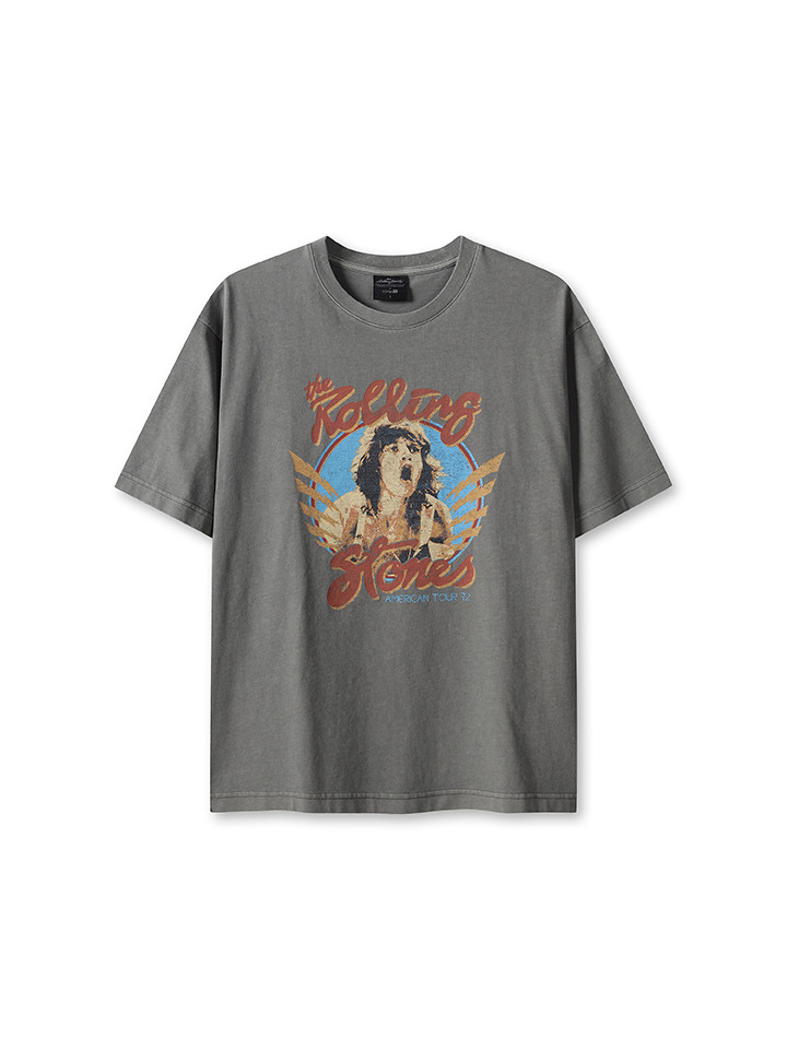 공용) 뮤직 콜라보 반팔 티 (롤링스톤즈)