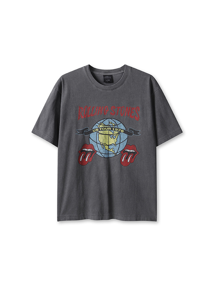 공용) 뮤직 콜라보 반팔 티 (롤링스톤즈)