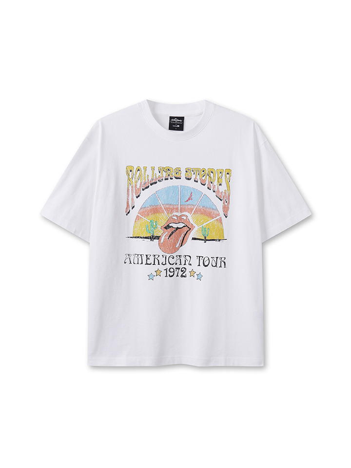 공용) 뮤직 콜라보 반팔 티 (롤링스톤즈)