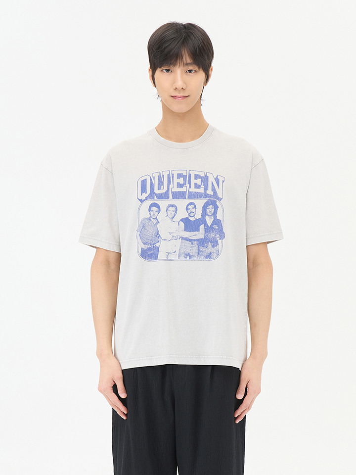 공용) 뮤직 콜라보 반팔 티 (퀸)