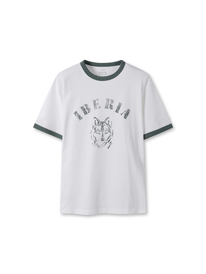 공용) 오가닉 코튼 그래픽 반팔 티 (레터링)