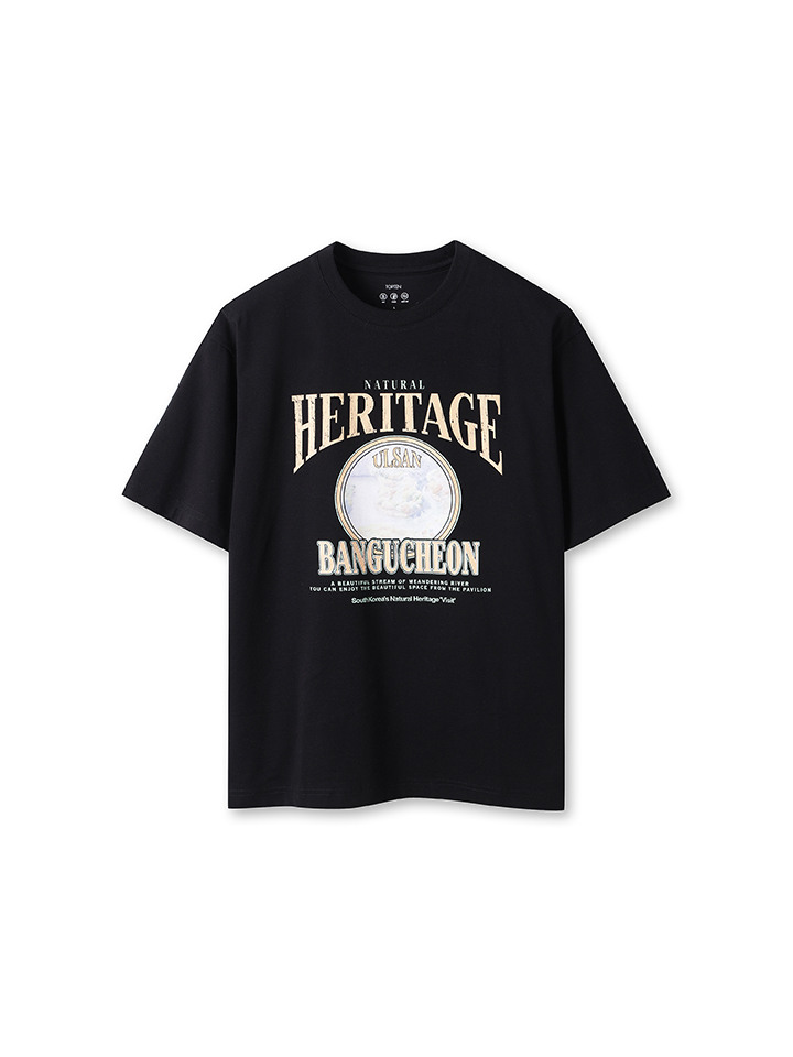 공용) 쿨에어 코튼 이규태 콜라보 티셔츠 (국가유산청 X 탑텐 순간 캠페인)