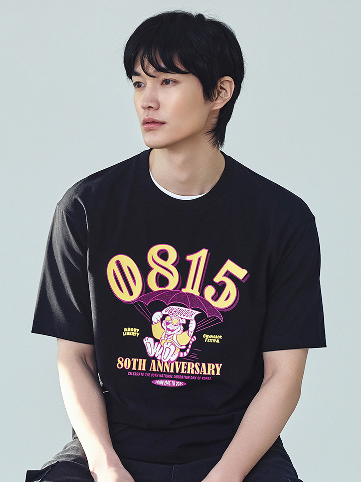 공용) 쿨에어 코튼 어바웃 모먼트 콜라보 티셔츠 (빛을 되찾다광복 80th)