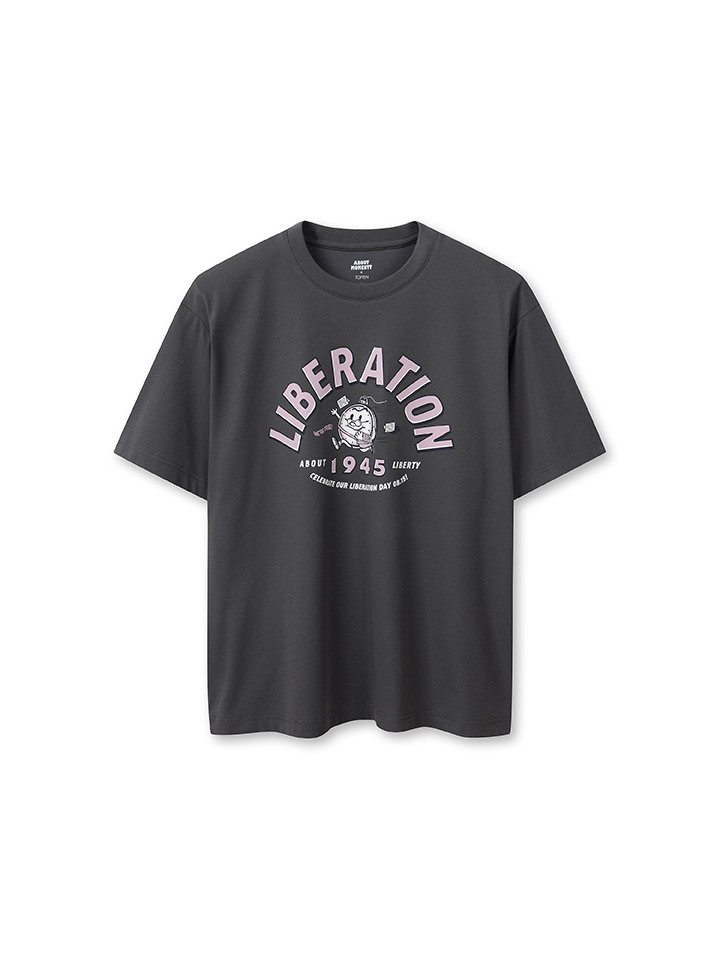 공용) 쿨에어 코튼 어바웃 모먼트 콜라보 티셔츠 (빛을 되찾다광복 80th)