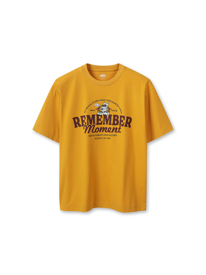 공용) 쿨에어 코튼 어바웃 모먼트 콜라보 티셔츠 (빛을 되찾다,광복 80th)