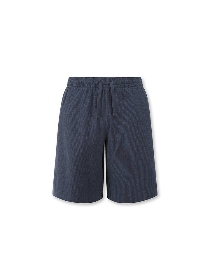 남성) 코튼 시어서커 5부 이지 쇼츠