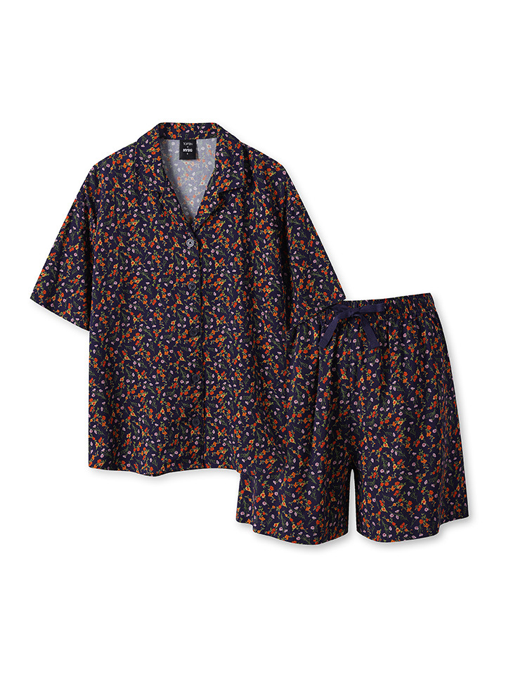 여성) NYBG 콜라보 반팔 파자마 SET-UP