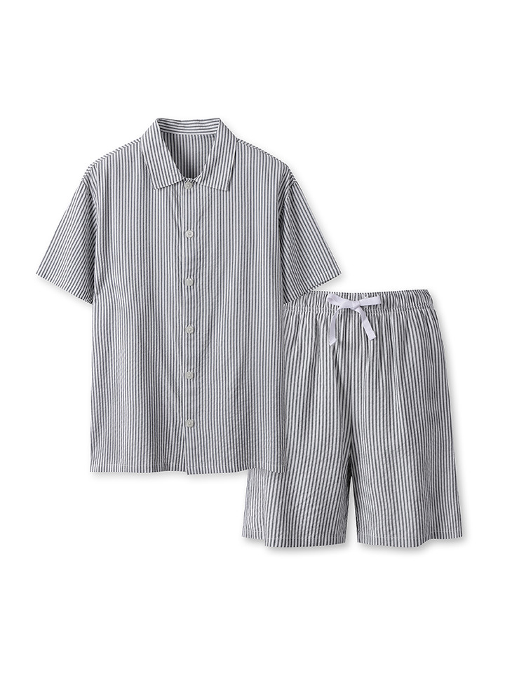 공용) 소프트 시어서커 파자마 SET-UP