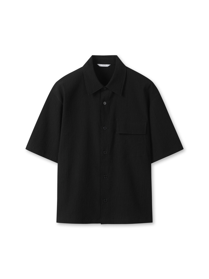 남성) 쿨터치 크링클 풀오픈 셔츠 (SET UP)