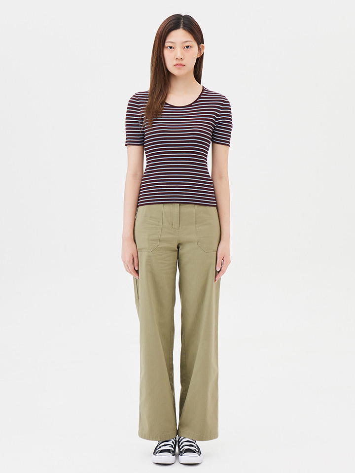 여성) 코튼 카펜터 팬츠