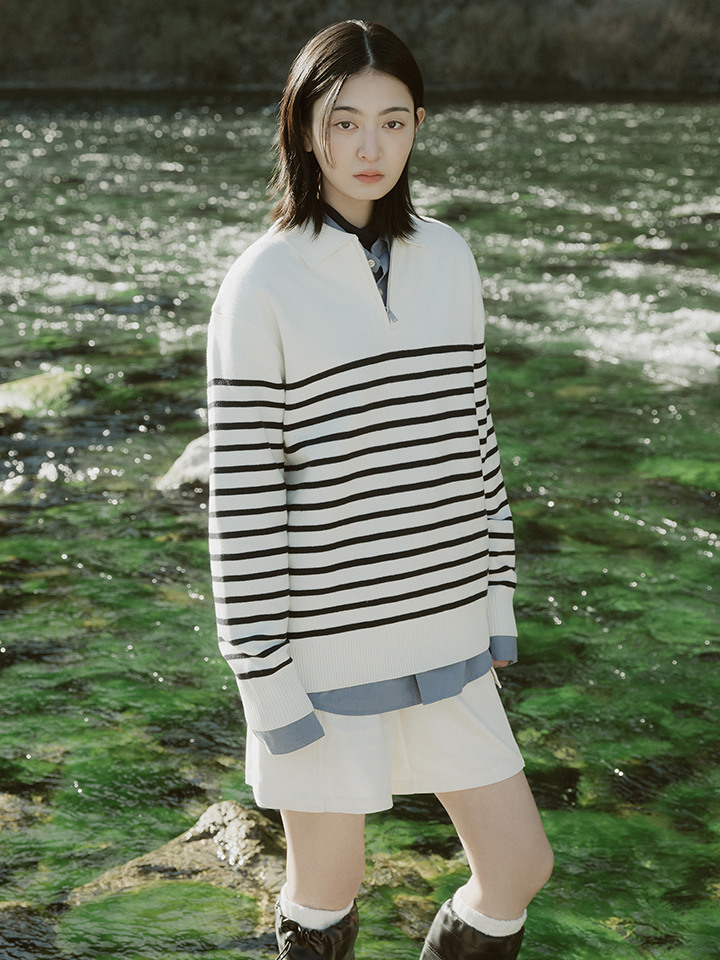 여성) 쿨에어 코튼 더블니트 카고 스웨트쇼츠