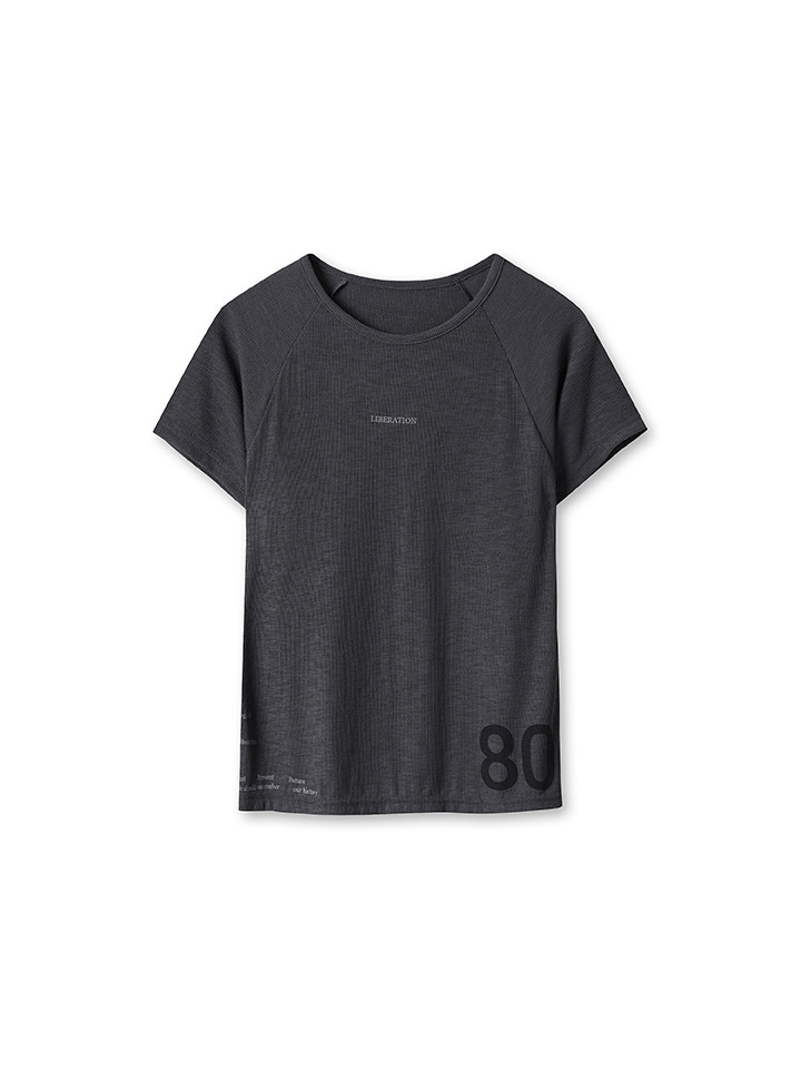 여성) 시어 반팔 티셔츠 (빛을 되찾다 광복 80th)