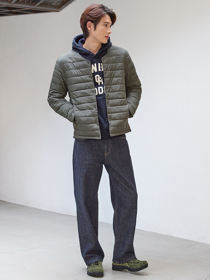 남성) 더 웜 와이드 데님