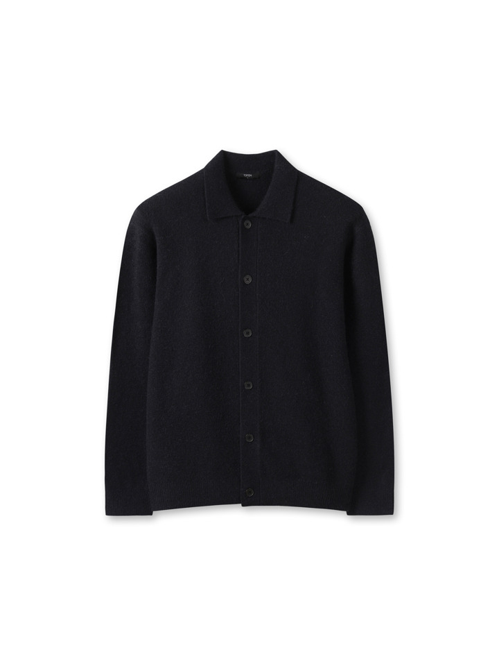 남성) 알파카 블렌드 카라 가디건