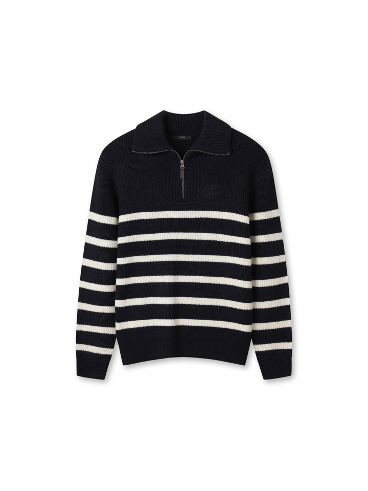 남성) 하프집업 스웨터