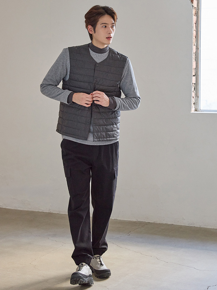 남성) 카고 밴딩 조거 팬츠