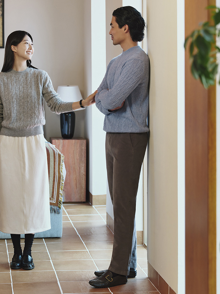 남성) 슬림 코듀로이 팬츠