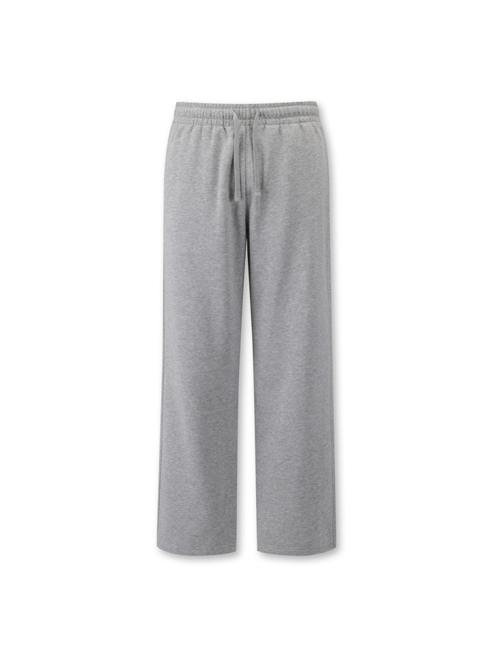 남성) 플리스 스트레이트 스웨트팬츠