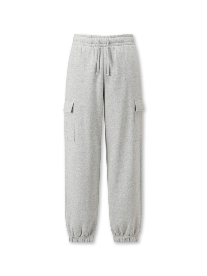 남성) 플리스 카고 조거 스웨트팬츠