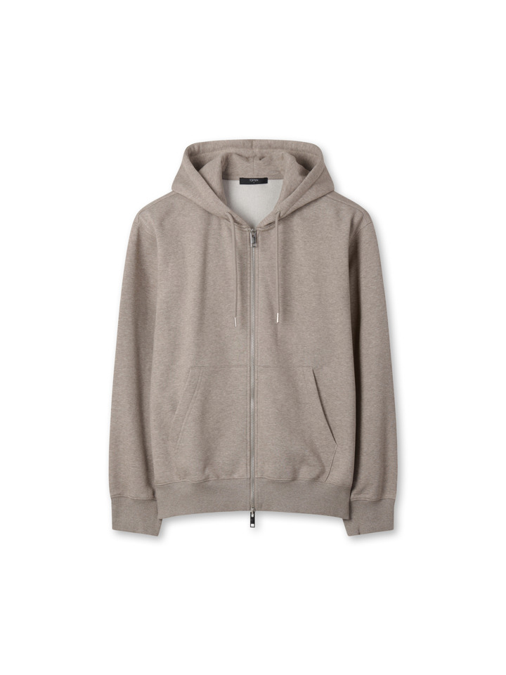 공용) 플리스 베이직 후드 집업