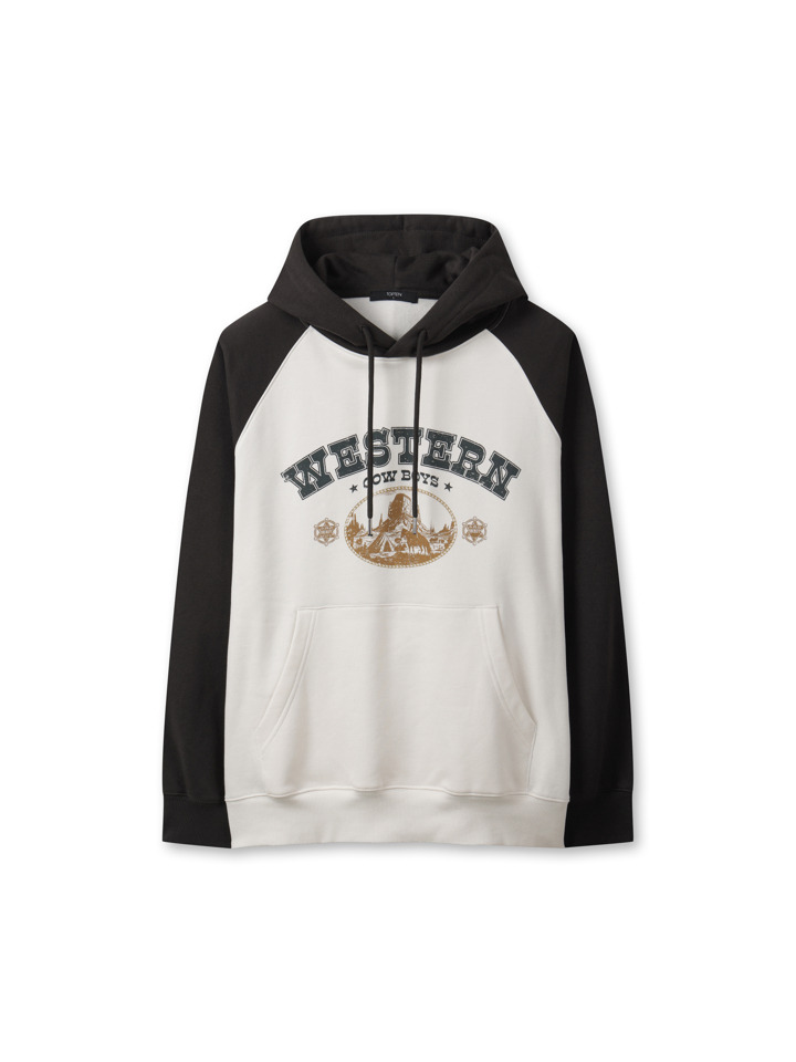 공용) 플리스 그래픽 스웨트후디