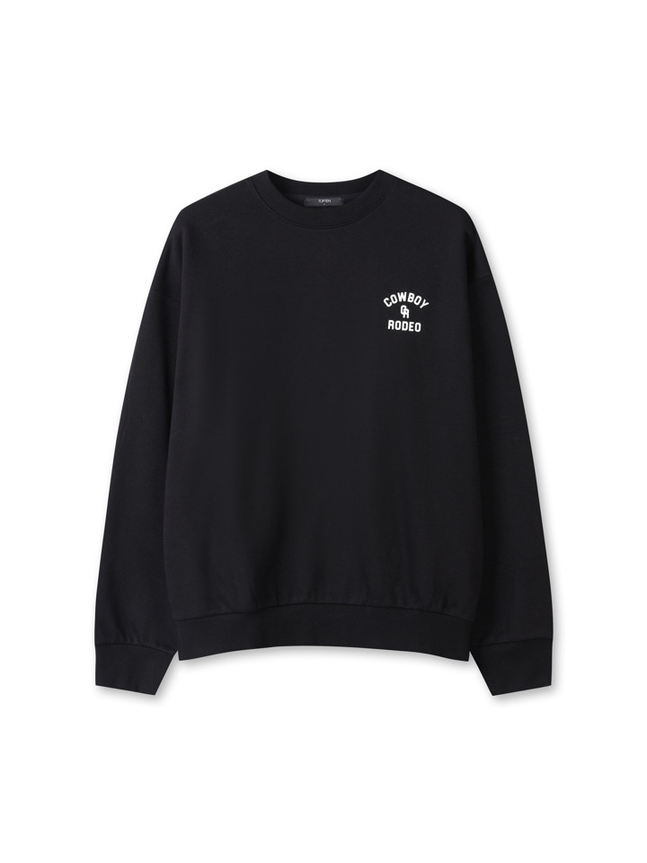 공용) 플리스 그래픽 스웨트셔츠