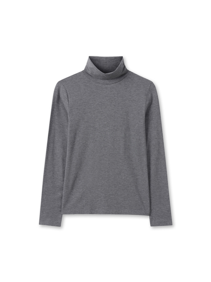 여성)  소프트 터틀넥 긴팔티