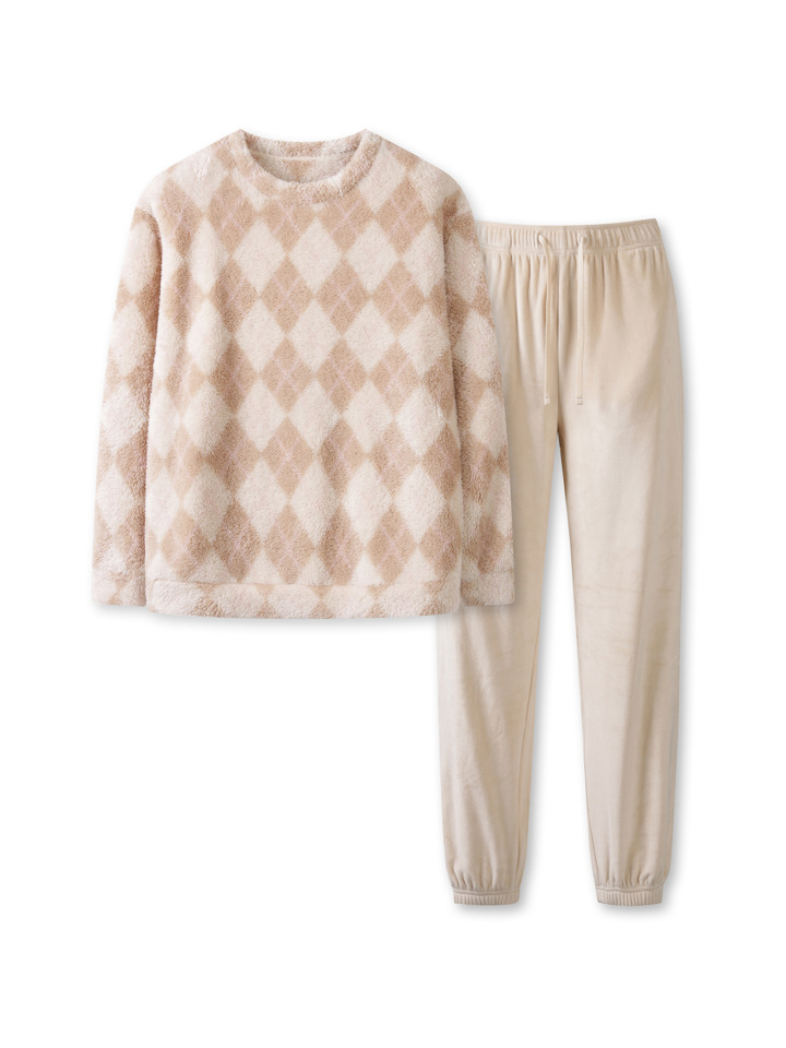 여성) 소프트 플러피 라운지 세트