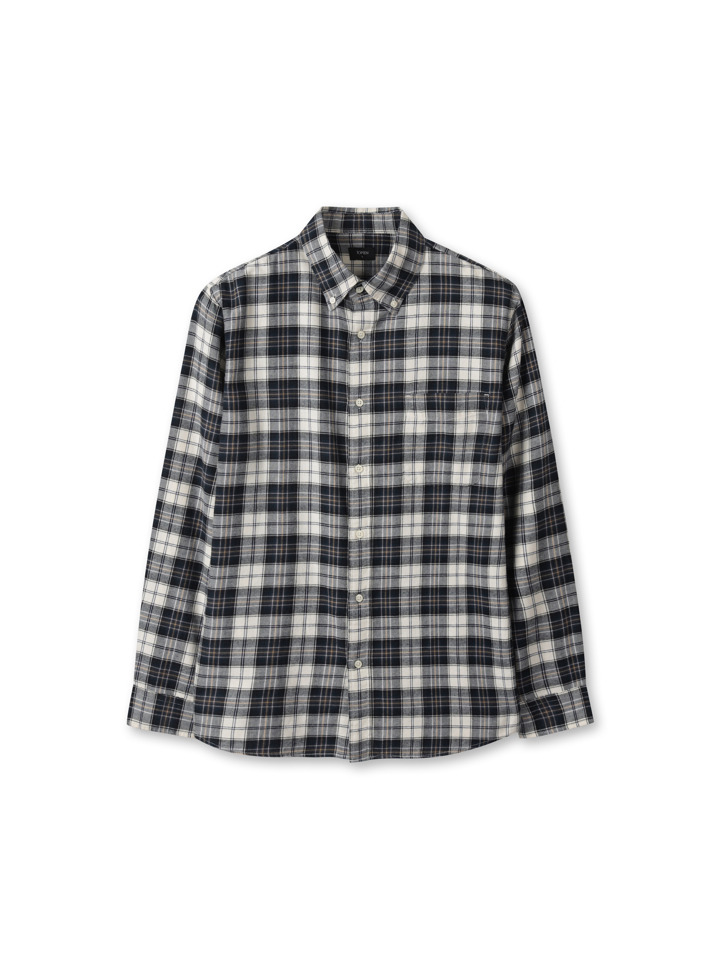 남성) 플란넬 버튼다운 셔츠