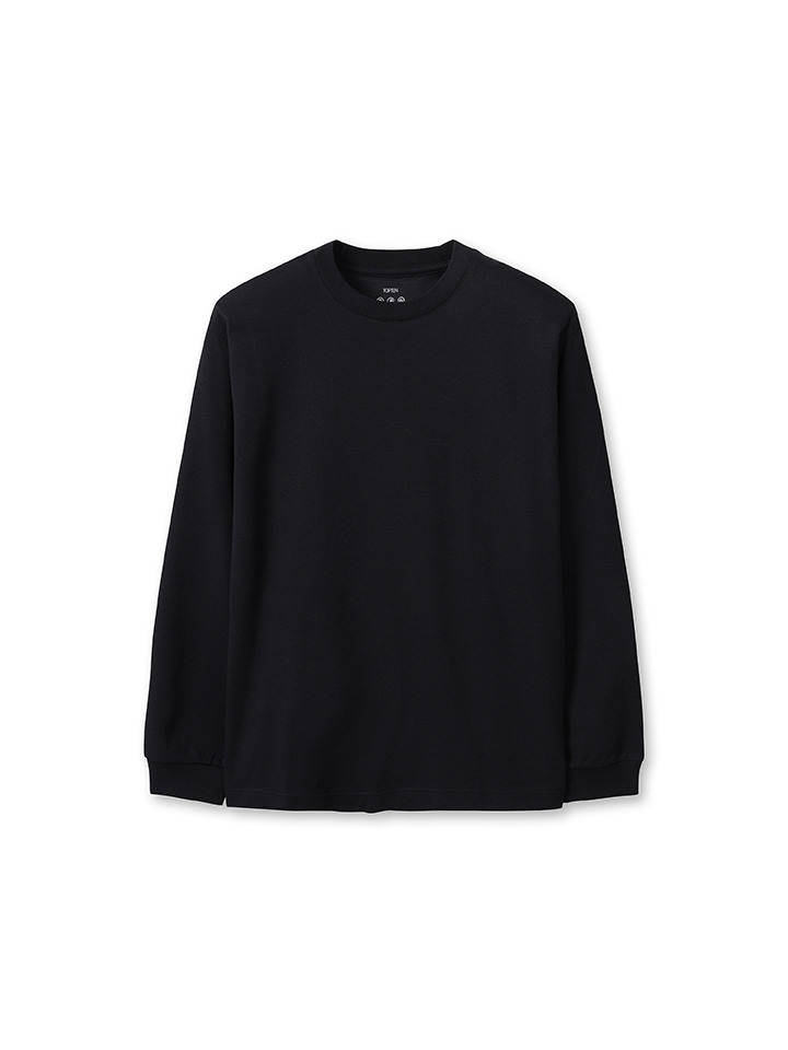 공용) 쿨에어코튼 더블니트 긴팔 티