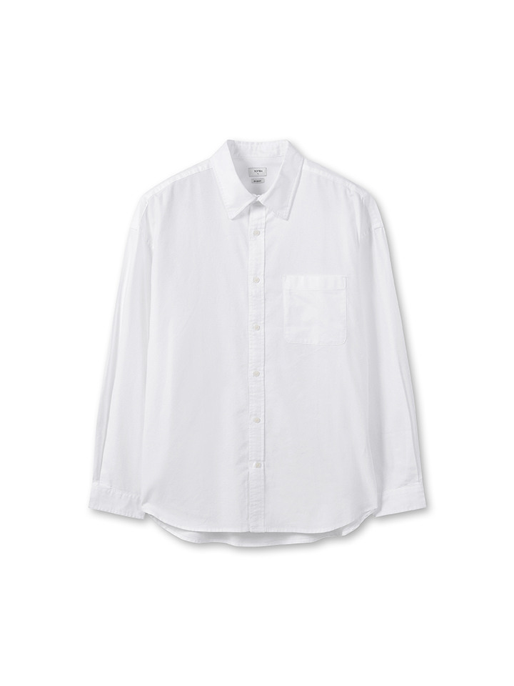 공용) 옥스포드 오버핏 셔츠