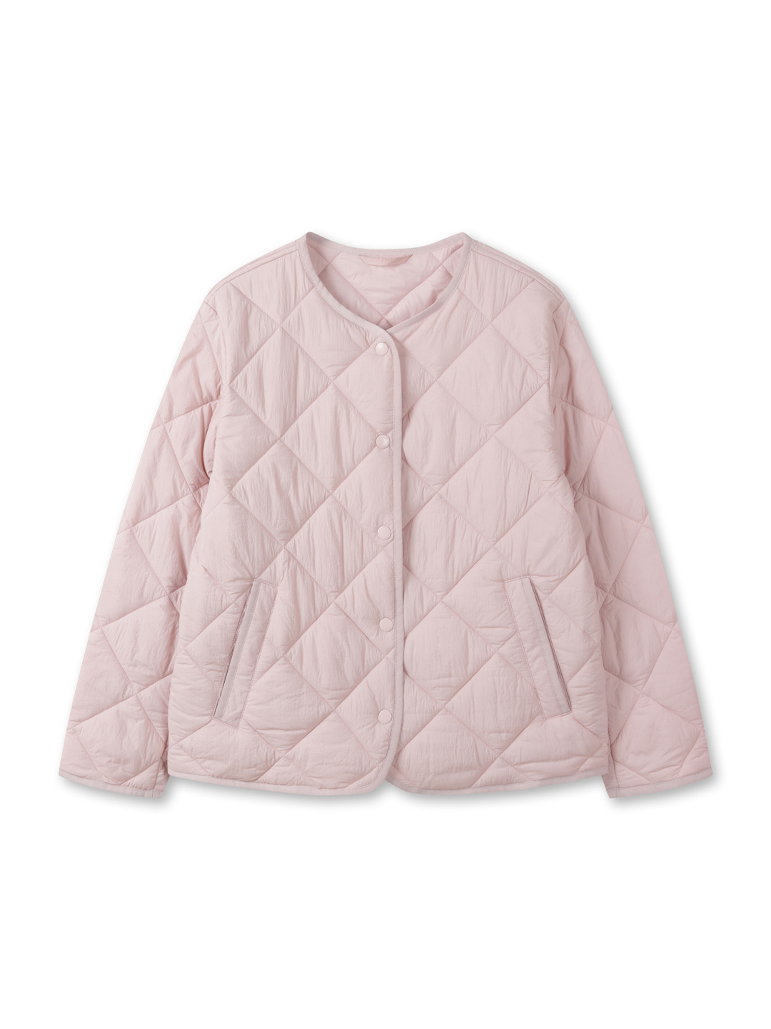 여성) 다이아 퀼팅 점퍼